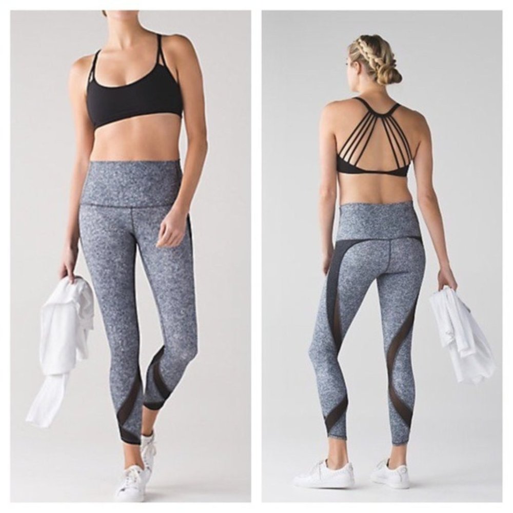 Lululemon Tranquil 7/8 Tight Rio Mist Speckle 8